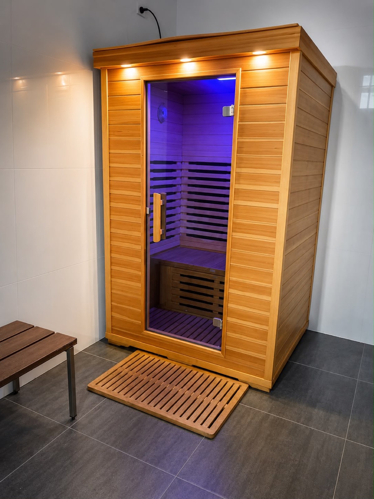 Infrared Sauna at Peak Fitness Keysborough