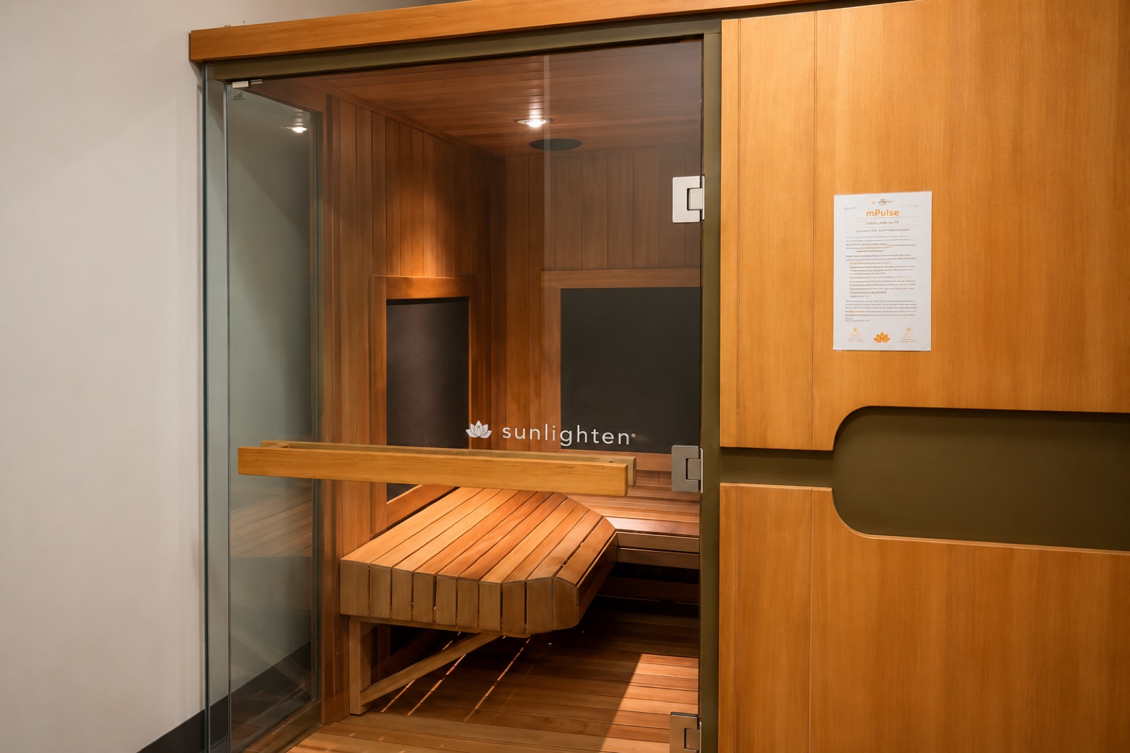 Infrared Sauna at Peak Fitness Pakenham